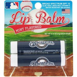 Milwaukee Brewers Lip Balm - 2 Pack